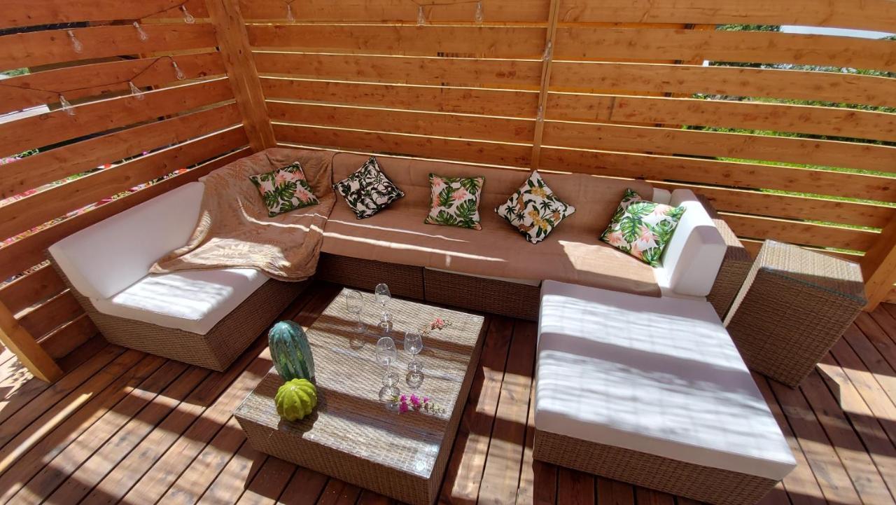 Chalet Serre Cambeou Piscine&Spa Saint-Chaffrey Kültér fotó